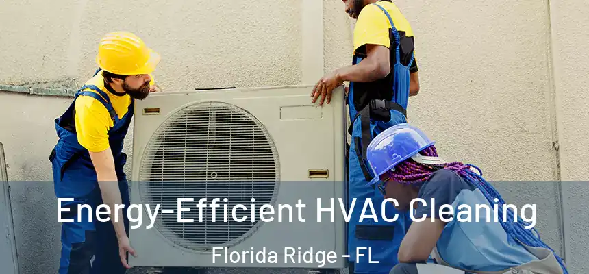 Energy-Efficient HVAC Cleaning Florida Ridge - FL